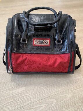 brighton travel makeup bag Wild Love Cosmetic – Daisy Lane Gifts LLC BRIGHTON Red Black Heart Cosmetic